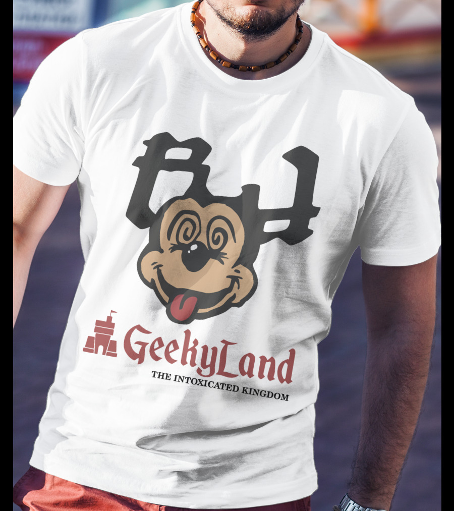 GeekyLand The Intoxicated Kingdom Dizzy Mouse Castle T-Shirt
