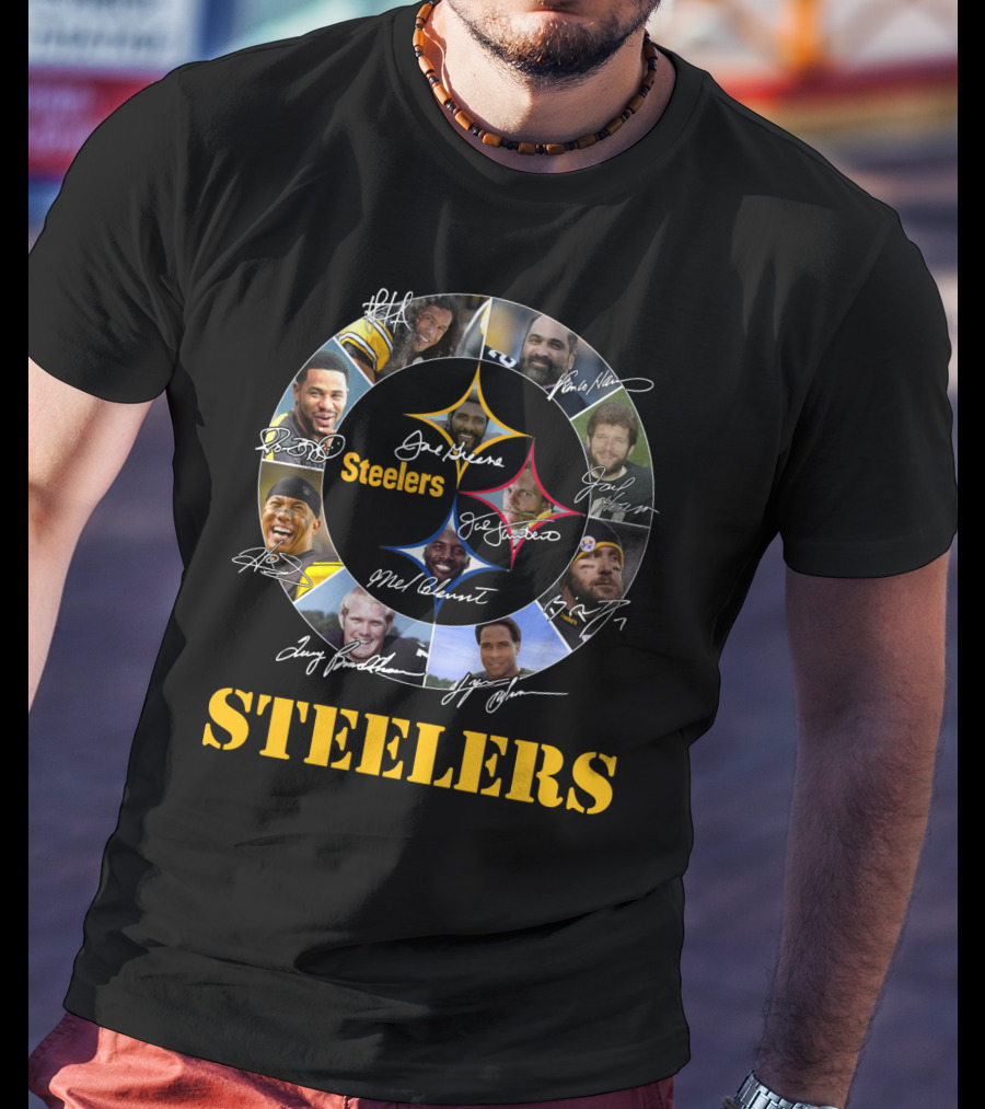 Steelers Hall Of Fame Legends T-Shirt