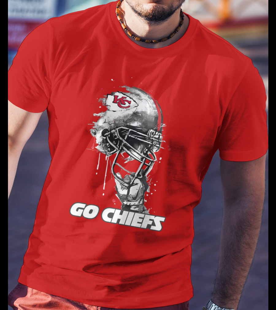 Go Chiefs Kc Helmet T-Shirt
