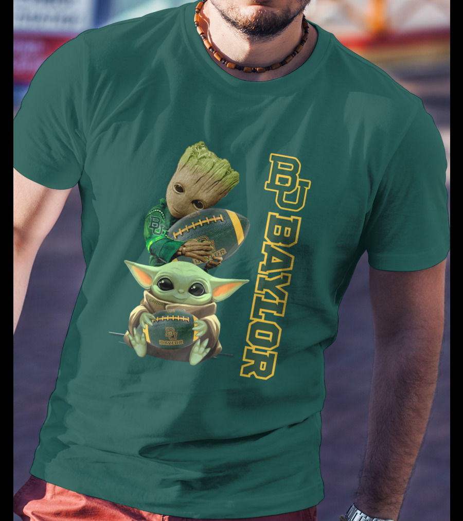 Baylor Football Baby Characters T-Shirt
