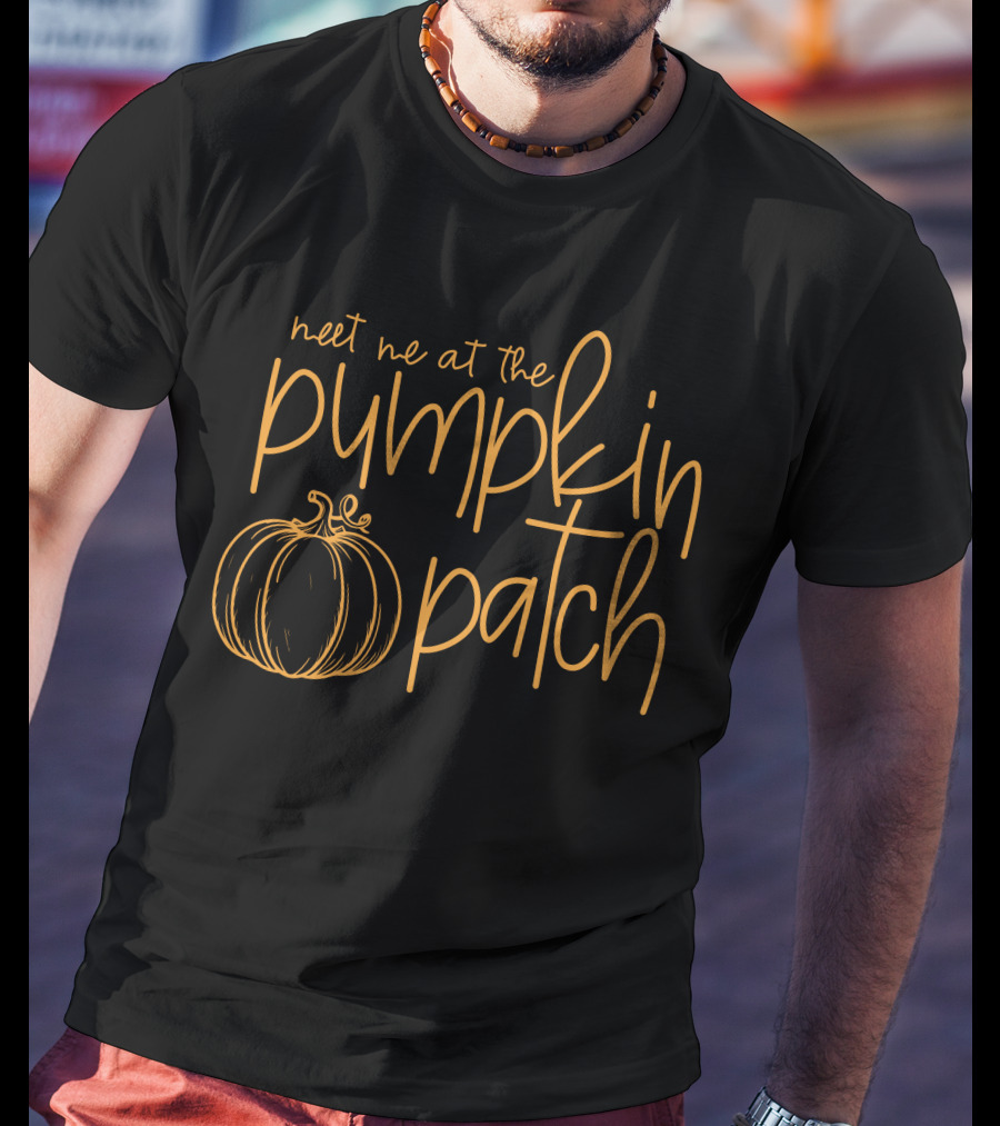 Meet Me At The Pumpkin Patch Halloween T-Shirt