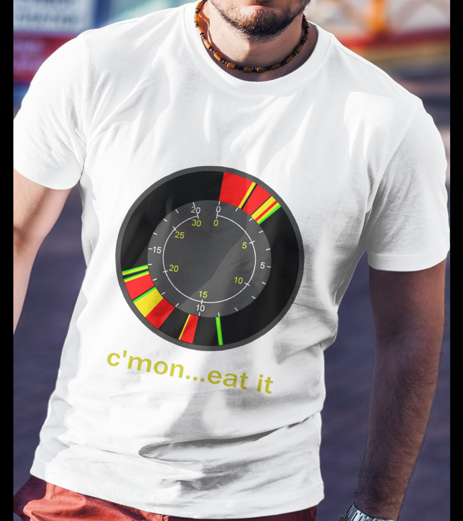C'MON EAT IT Speedometer T-Shirt