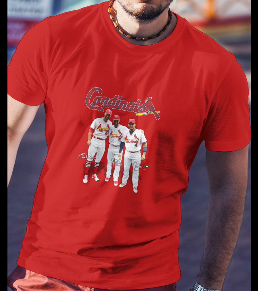 Cardinals Baseball Legends Red T-Shirt