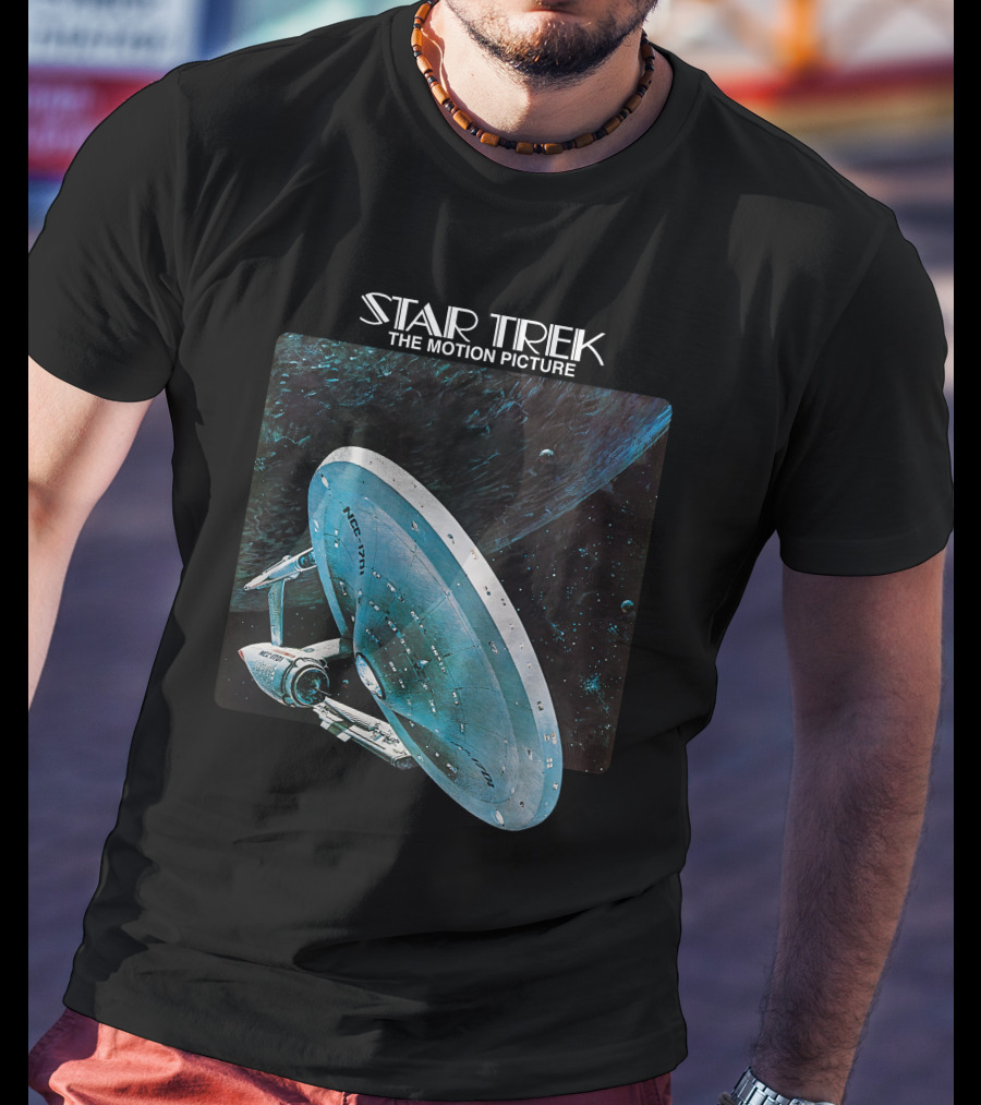 Star Trek The Motion Picture Enterprise Space Scene T-Shirt