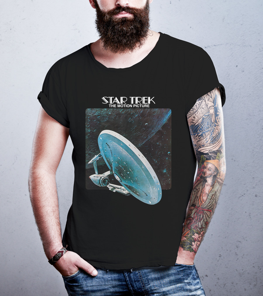 Star Trek The Motion Picture Enterprise Space Scene T-Shirt