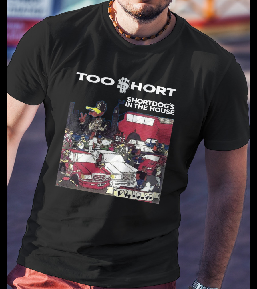 Too Short Short Dog's In The House Dog House Urban Scene T-Shirt