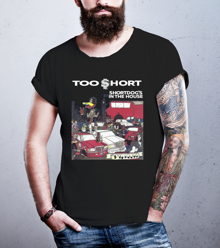 Too Short Short Dog's In The House Dog House Urban Scene T-Shirt