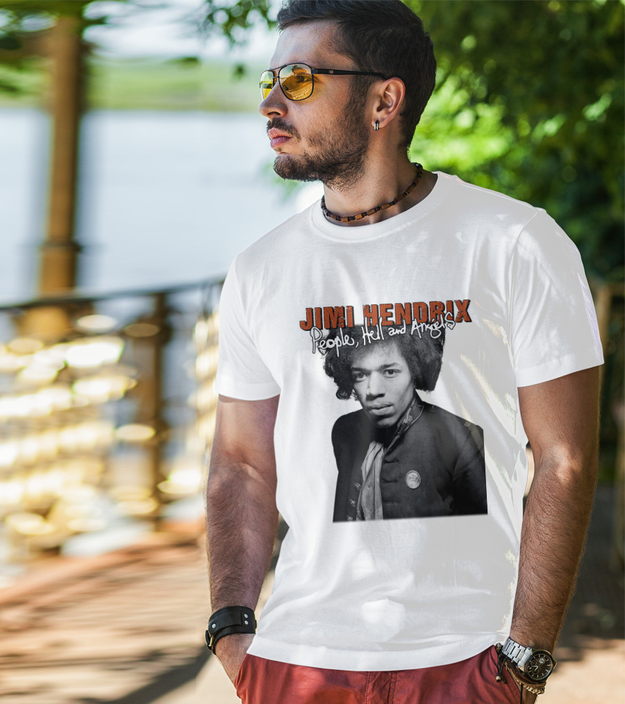 Jimi Hendrix People, Hell And Angels T-Shirt