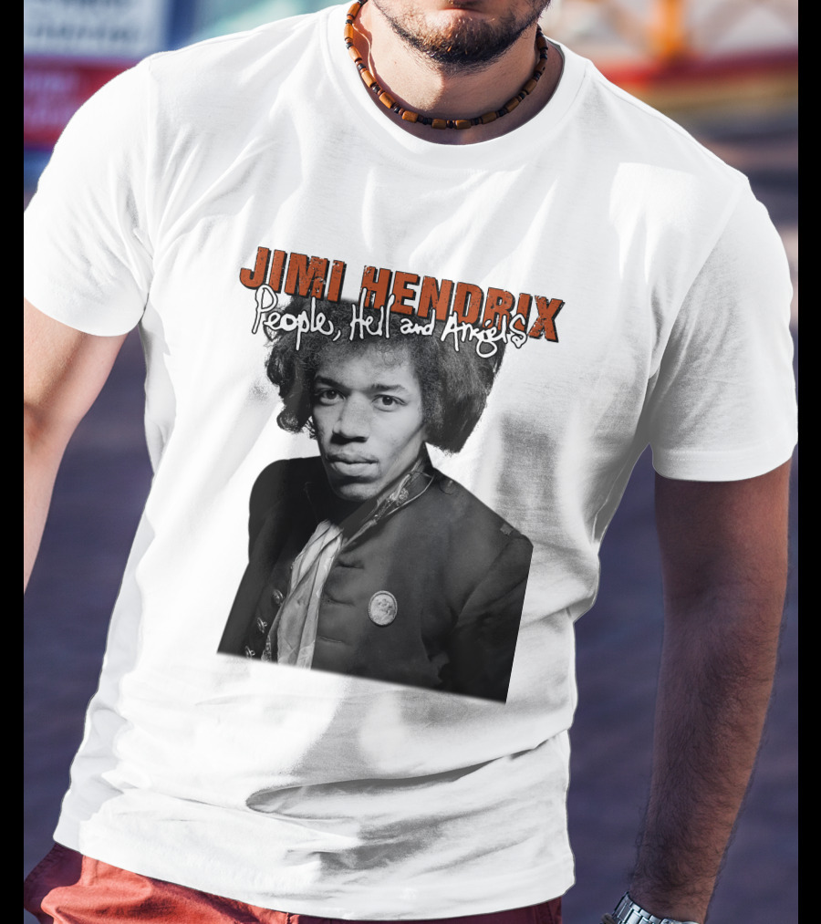Jimi Hendrix People, Hell And Angels T-Shirt