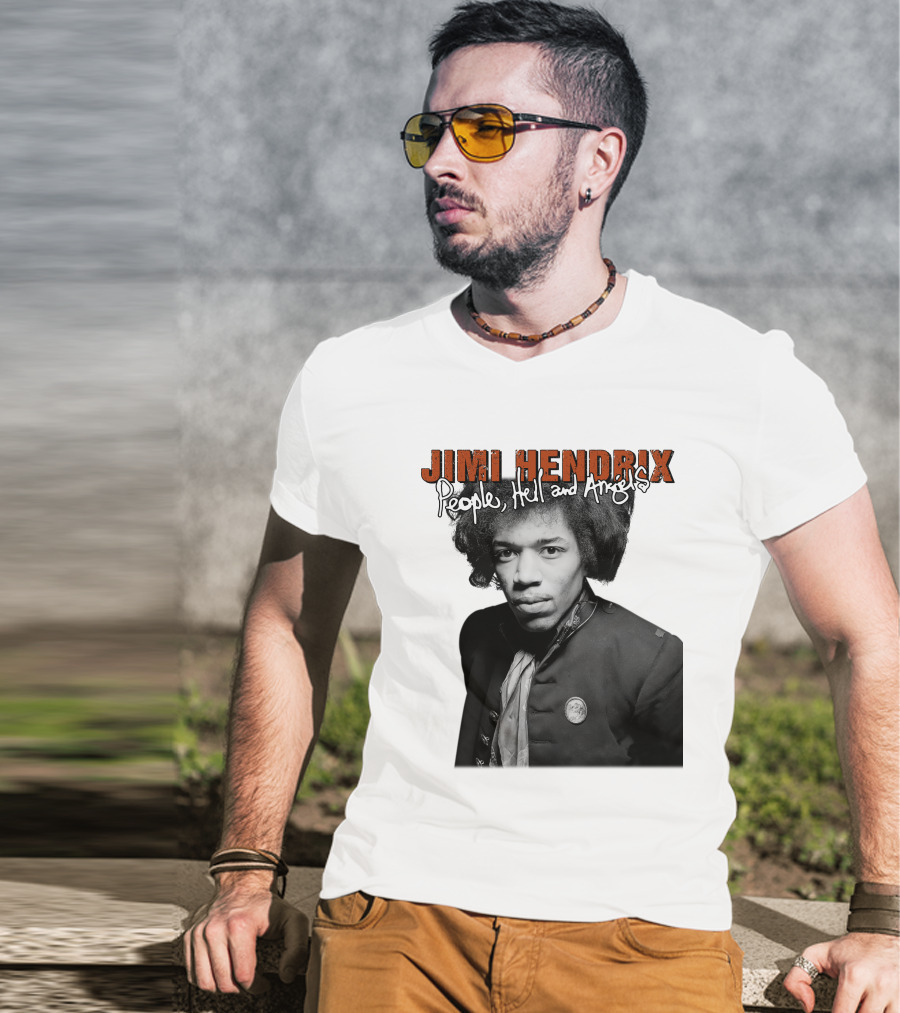 Jimi Hendrix People, Hell And Angels T-Shirt