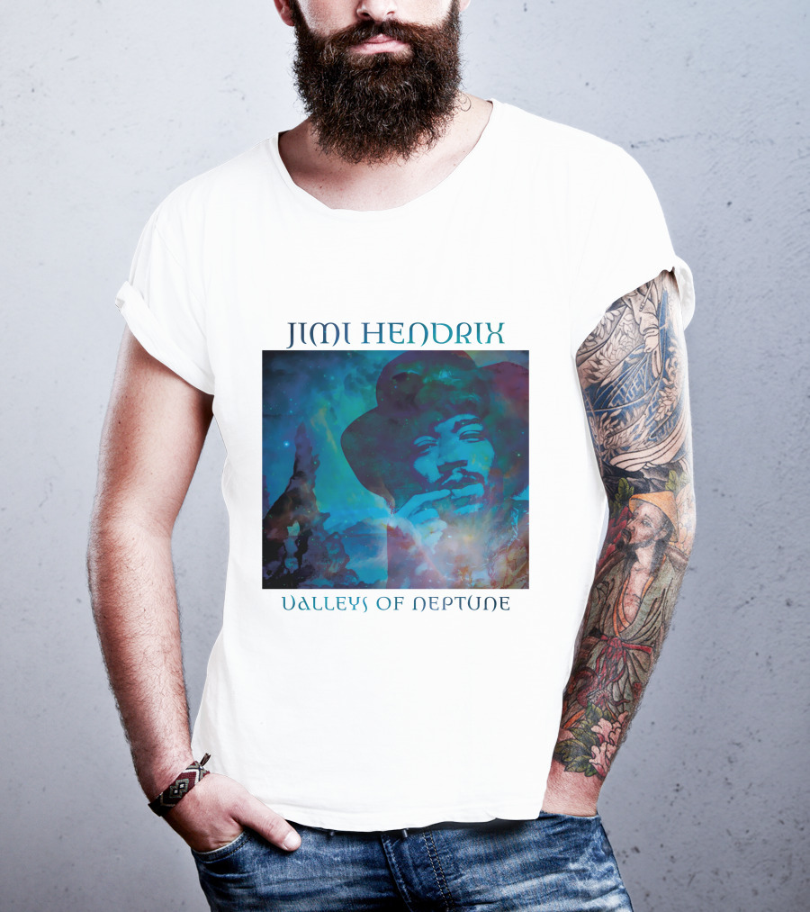 Jimi Hendrix Valleys Of Neptune Album T-Shirt