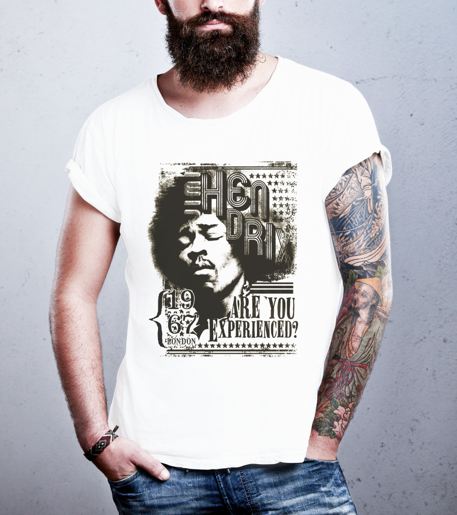 Hendrix 1967 London Are You Experienced? T-Shirt