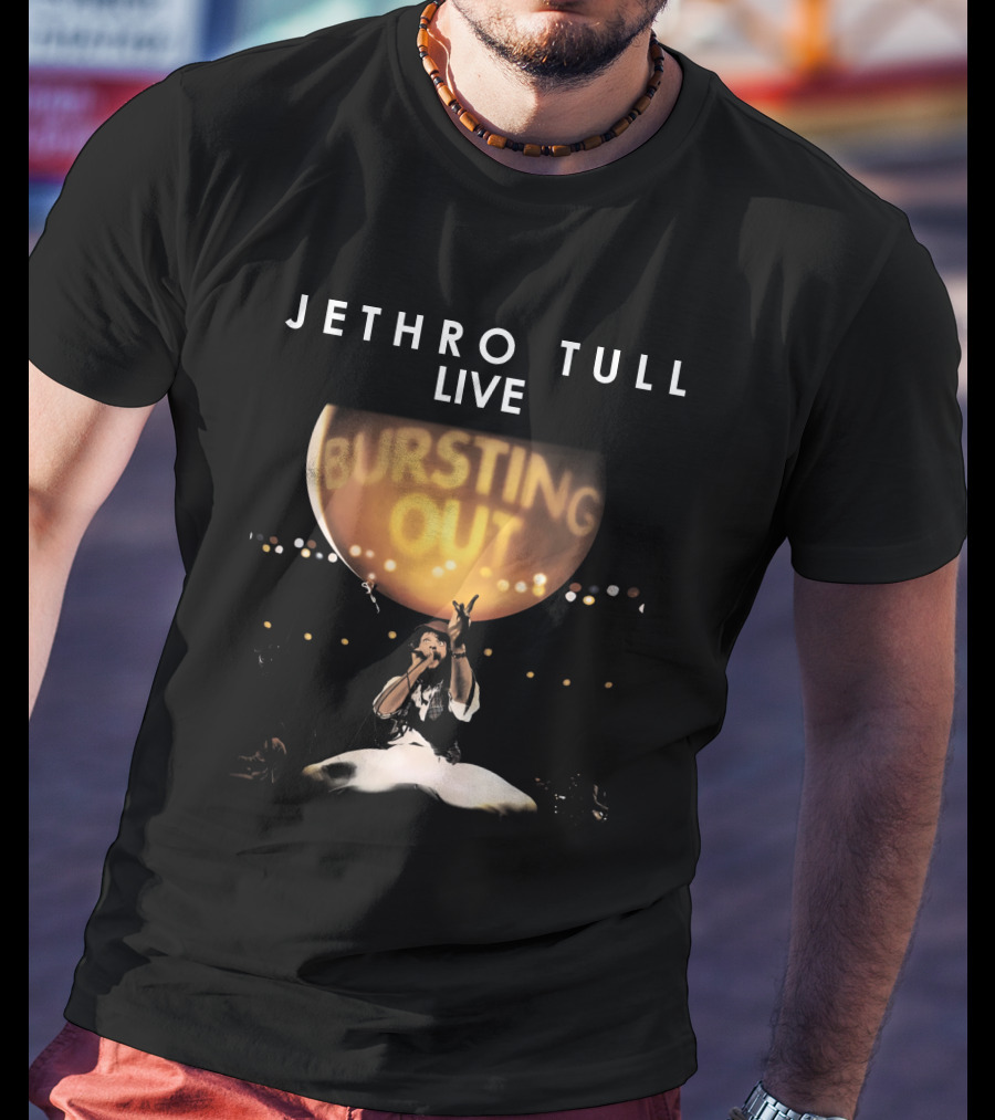 Jethro Tull Live Bursting Out T-Shirt