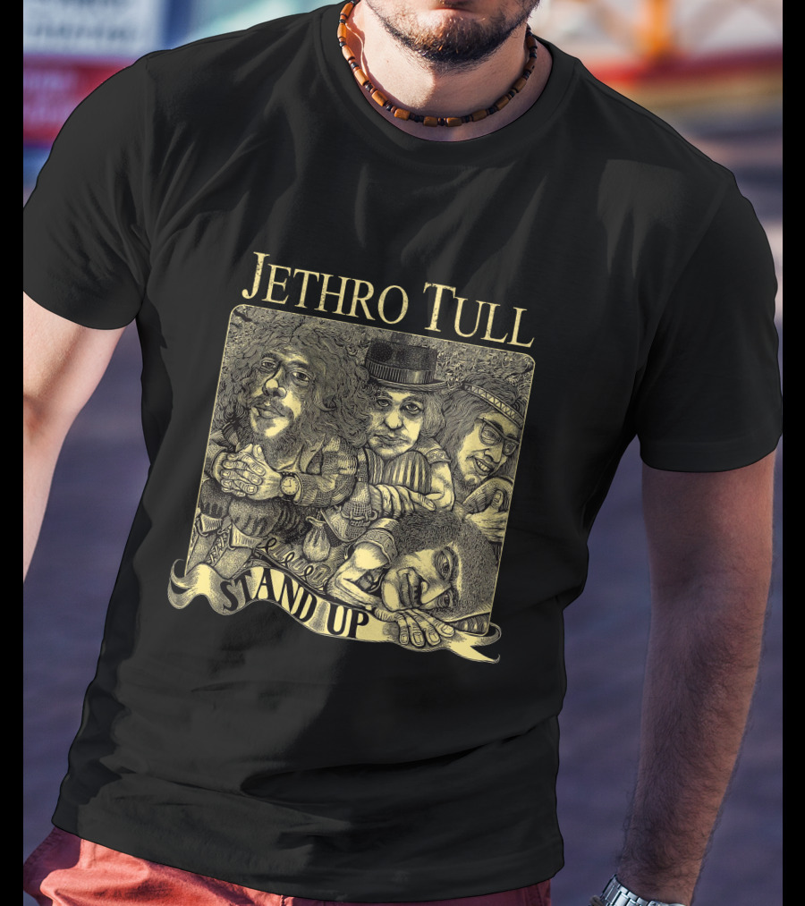 Jethro Tull Stand Up Psychedelic T-Shirt