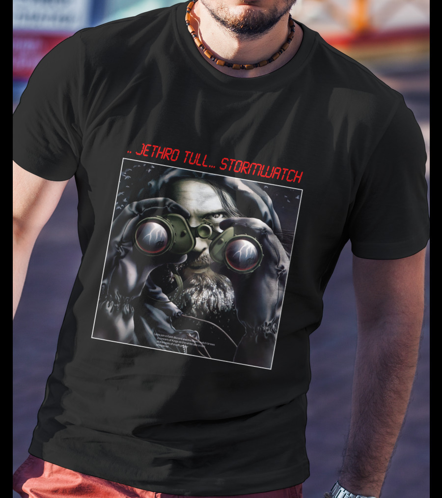 Jethro Tull Stormwatch Binoculars And Lightning T-Shirt