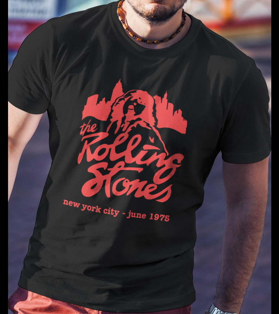 The Rolling Stones New York City June 1975 T-Shirt