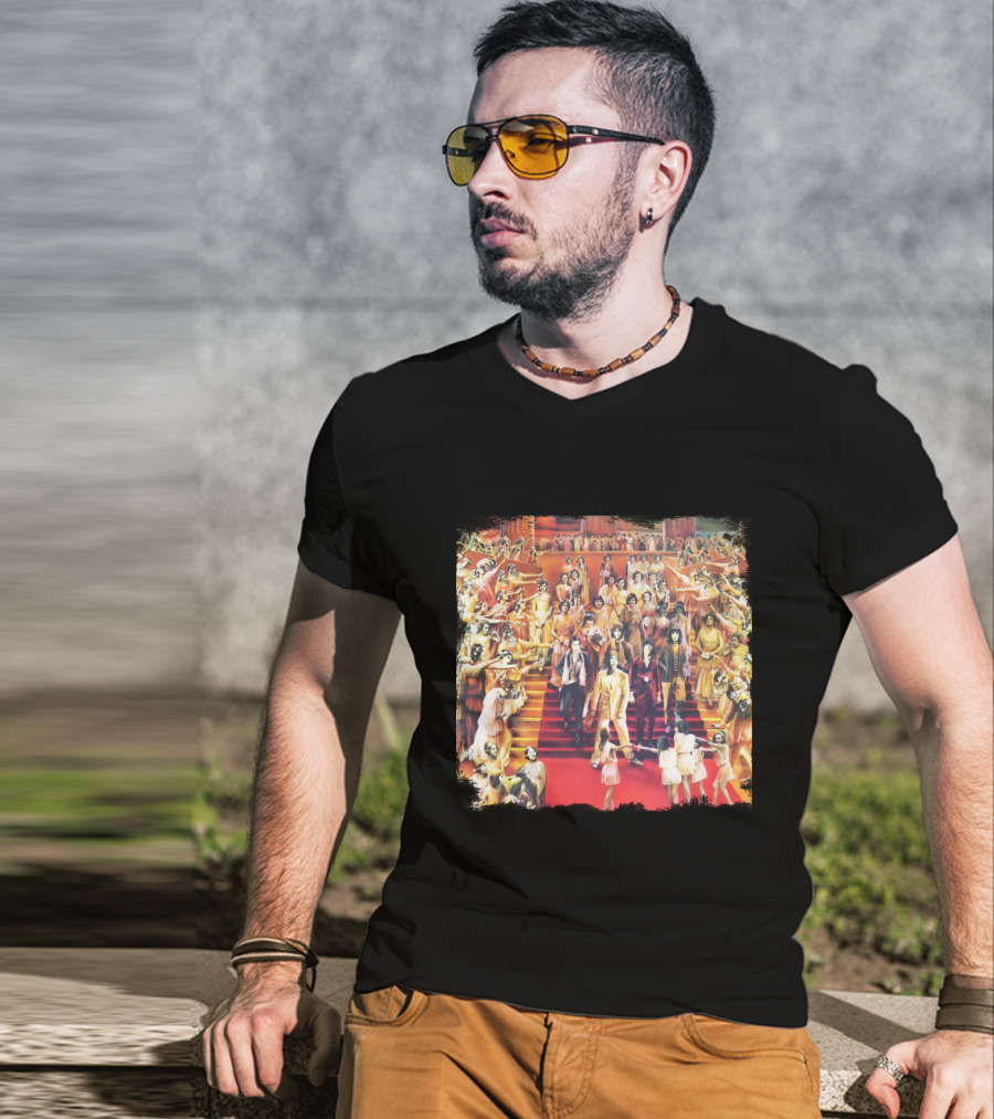 Only Rock Roll Famous Rock Band Iconic Album Cover T-Shirt