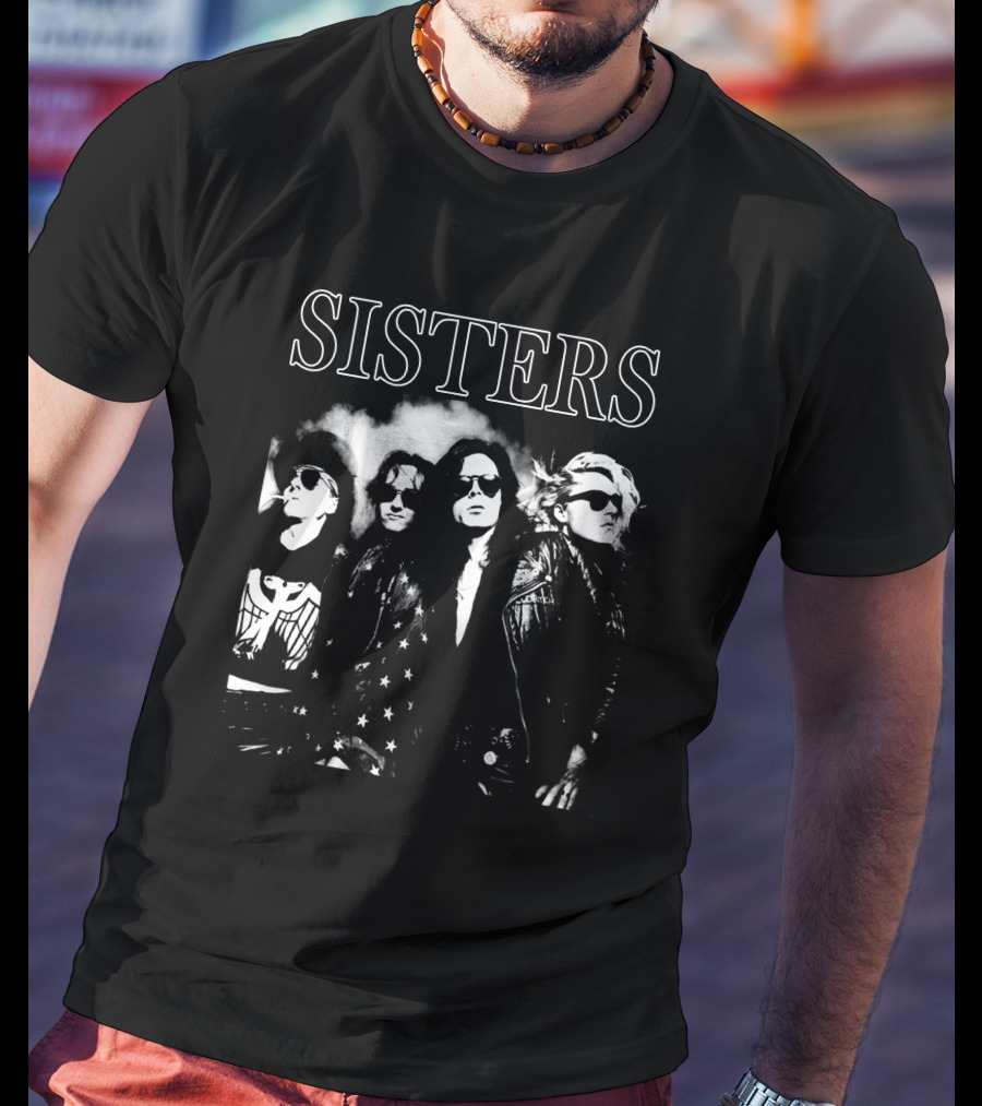 SISTERS Mercyy Punk Rock Band T-Shirt