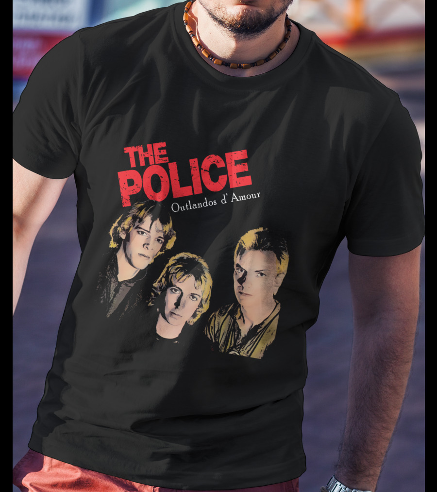 The Police Outlandos D'Amour Vintage Band T-Shirt