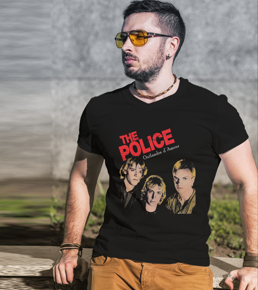 The Police Outlandos D'Amour Vintage Band T-Shirt