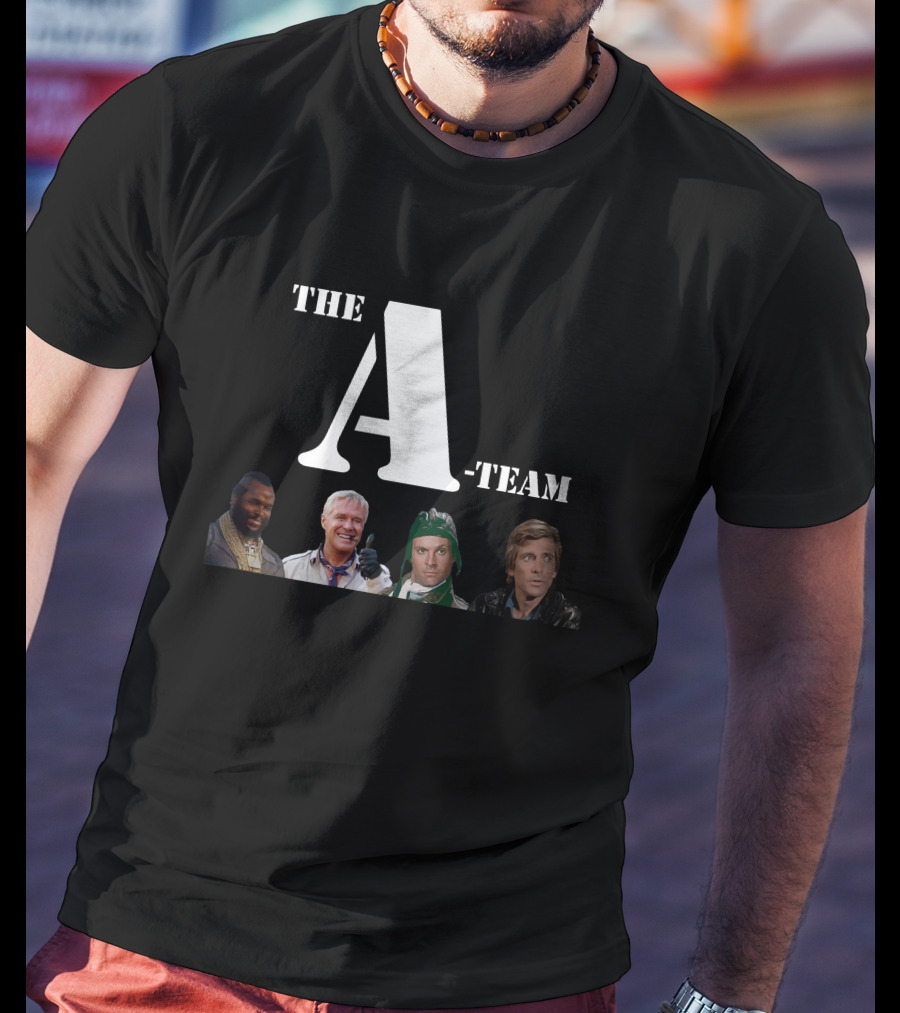 The A-Team TV Characters Iconic Group T-Shirt