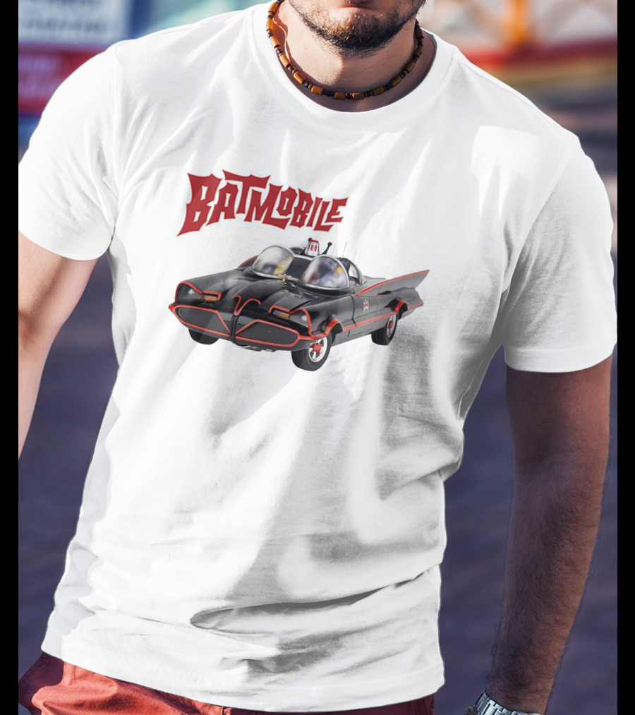 Batmobile Classic 1966 TV Series Car T-Shirt