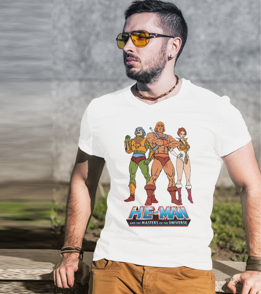 He-Man And The Masters Of The Universe Classic Trio T-Shirt