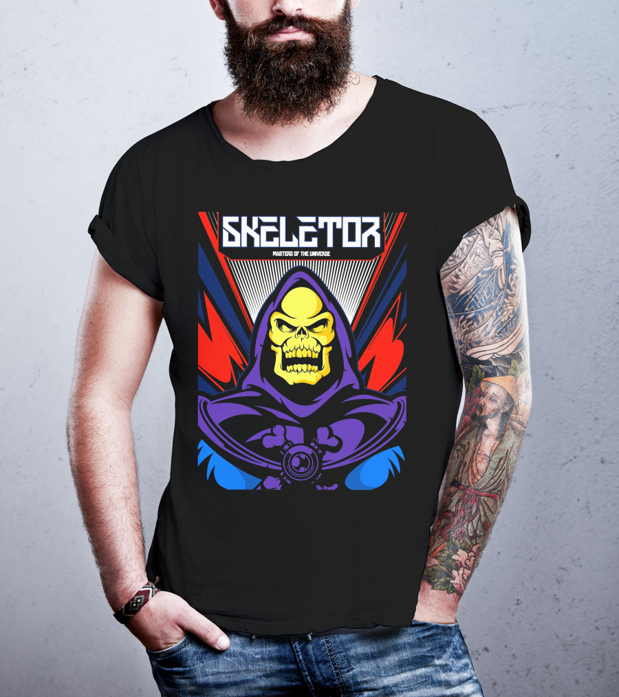 Skeletor Masters Of The Universe Iconic Villain T-Shirt