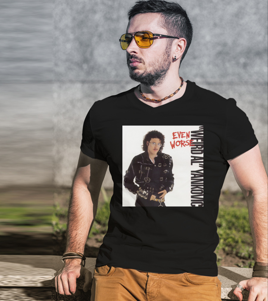 Weird Al Yankovic Even Worse Album Cover T-Shirt