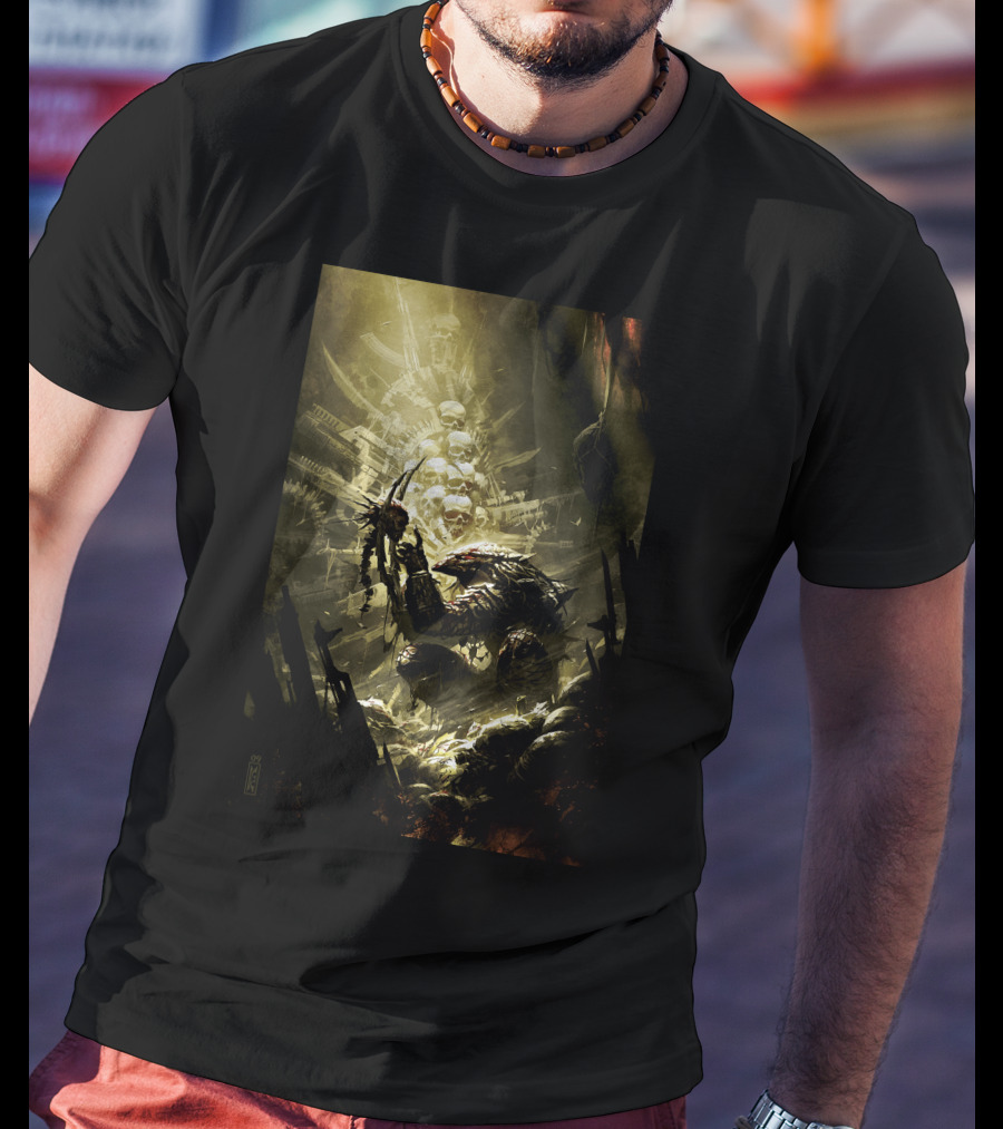 Predator Skull Throne Concept T-Shirt