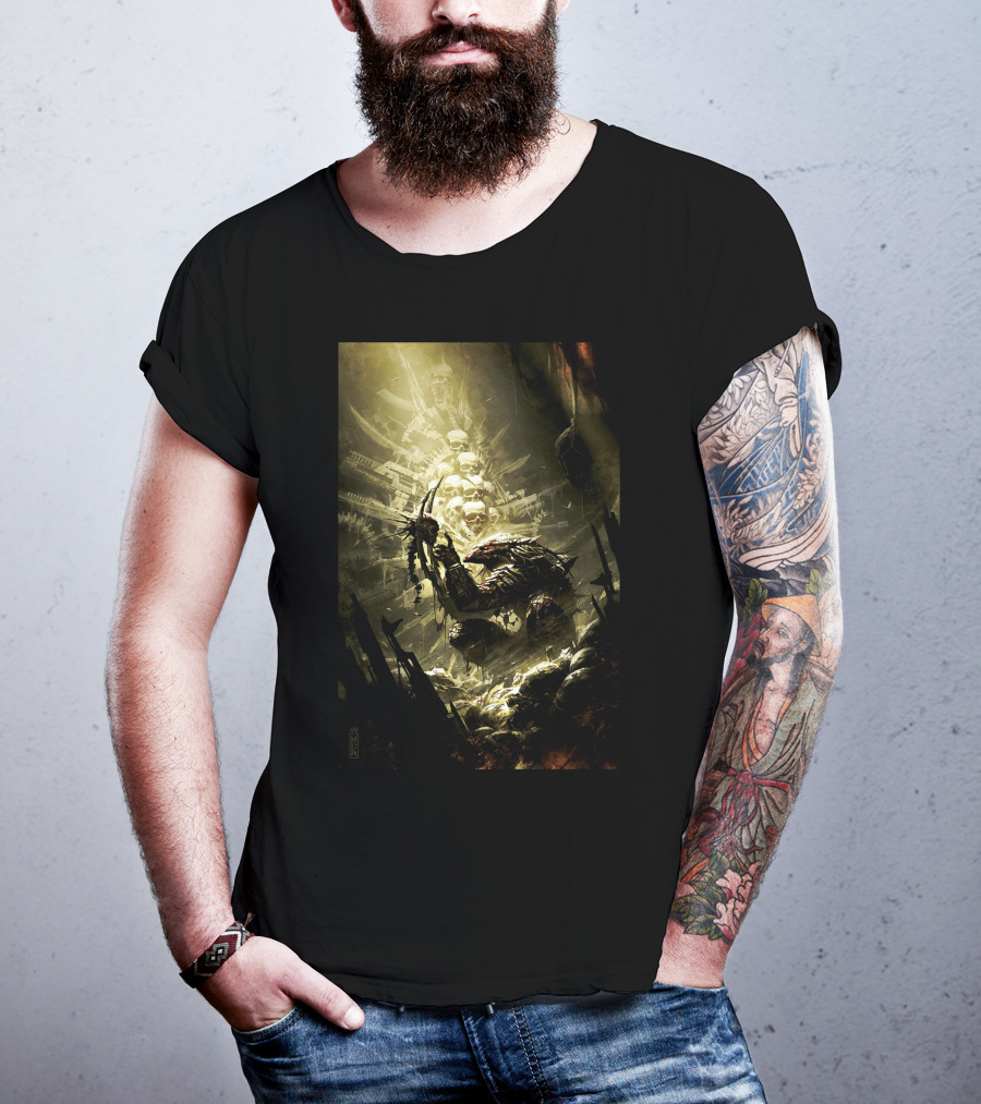 Predator Skull Throne Concept T-Shirt