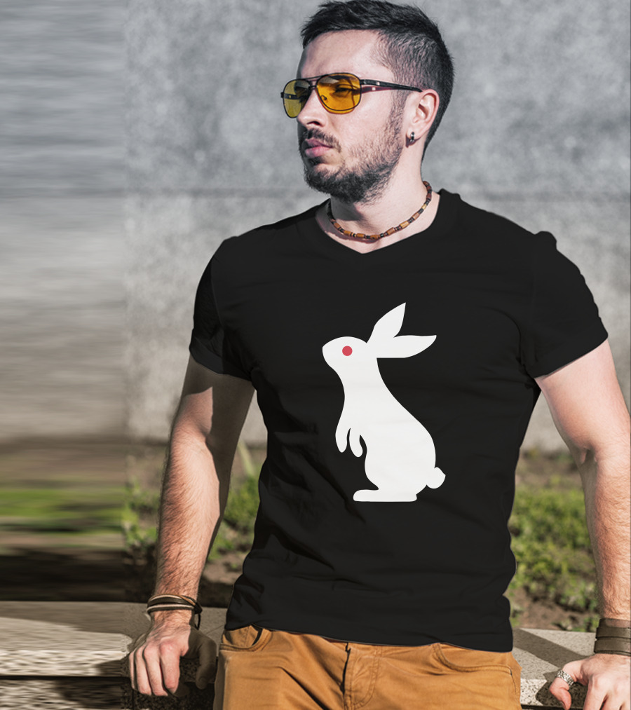 Fanatics Branded Black Feed Your Head White Rabbit T-Shirt