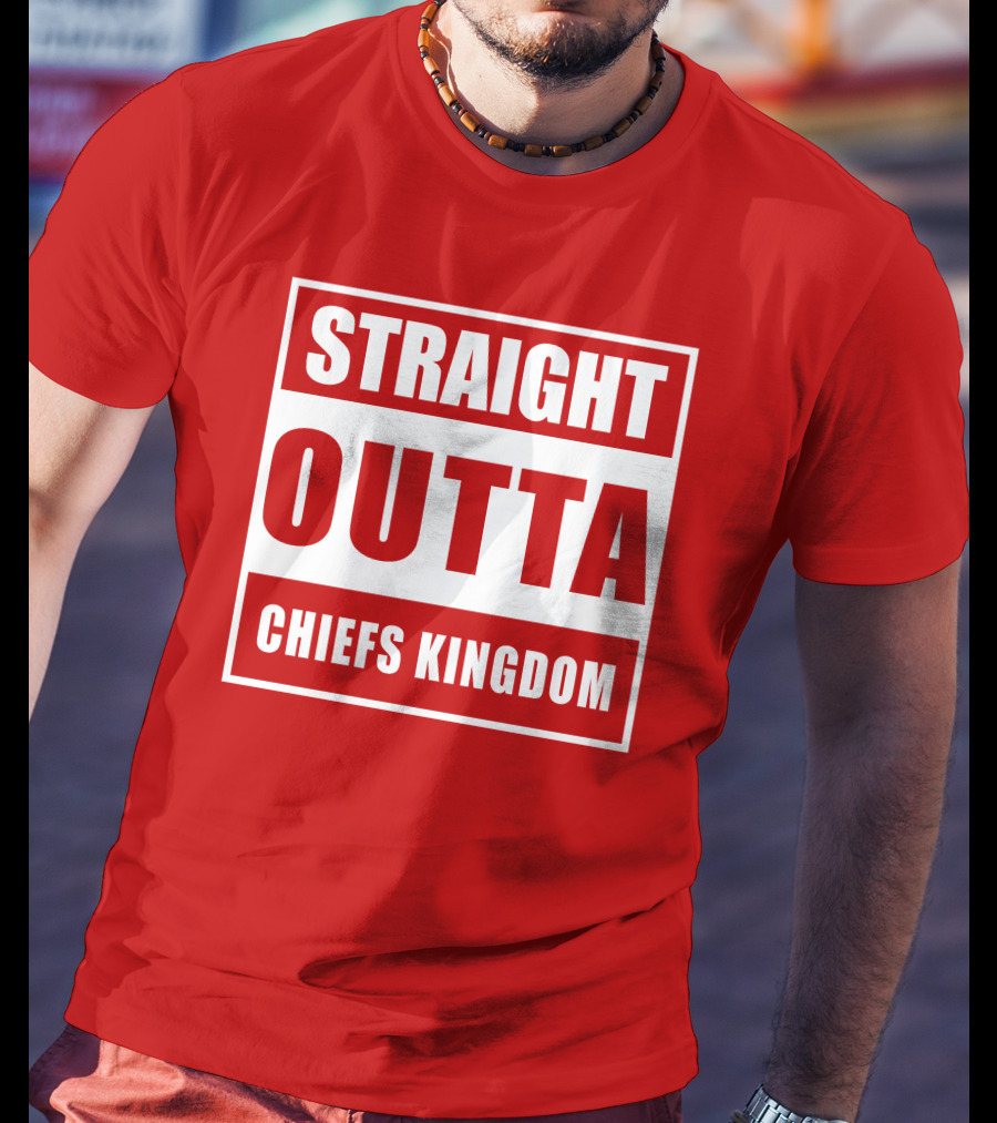 Straight Outta Chiefs Kingdom Red Friday Fan T-Shirt