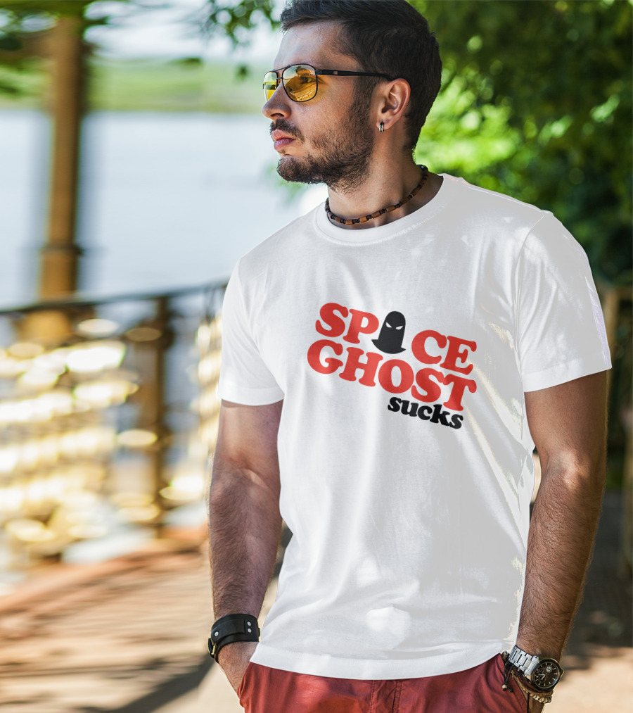 Daylight Curfew X Space Ghost Sucks Head T-Shirt