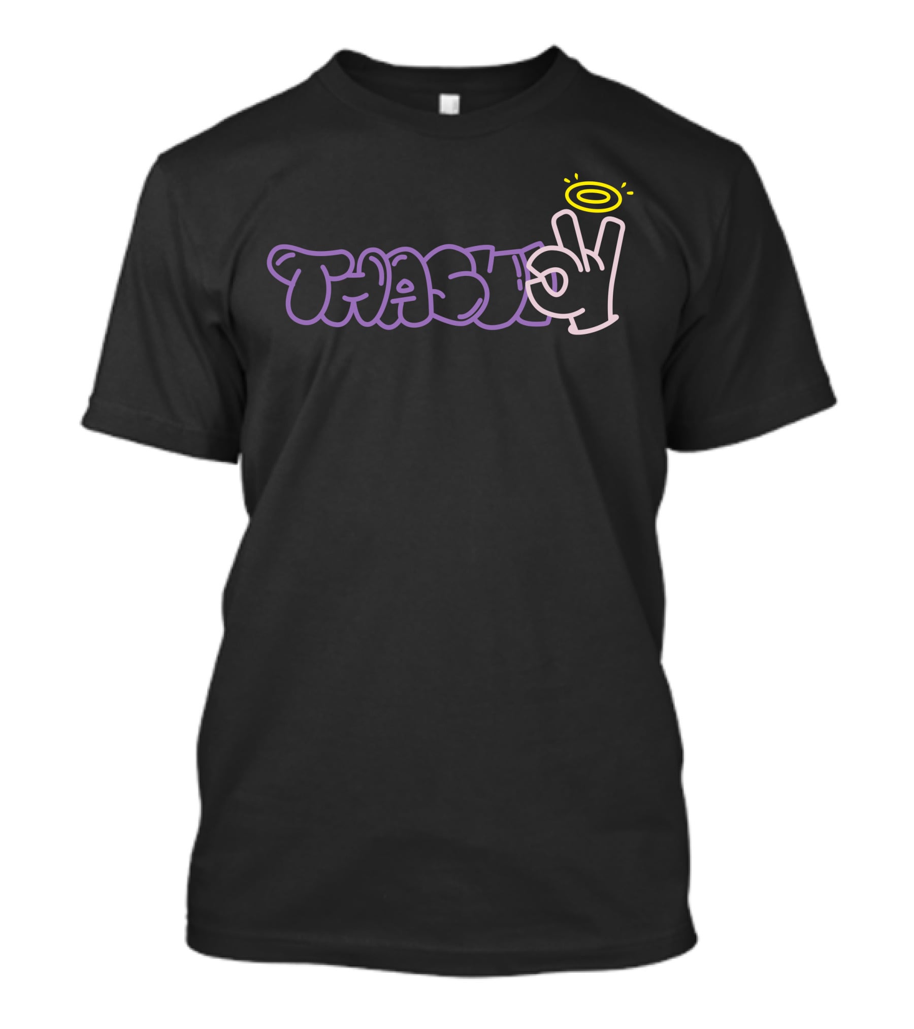 Thasup Halo Peace Gesture T-Shirt