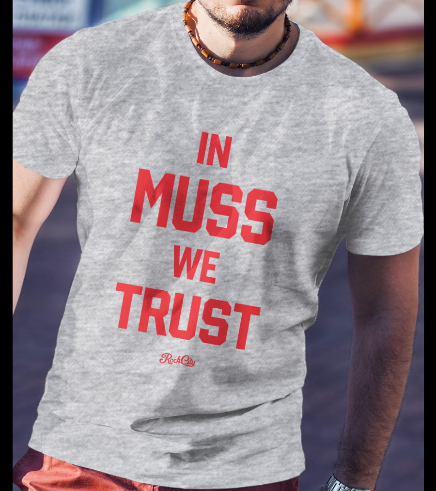 In Muss We Trust Rock City Grey T-Shirt