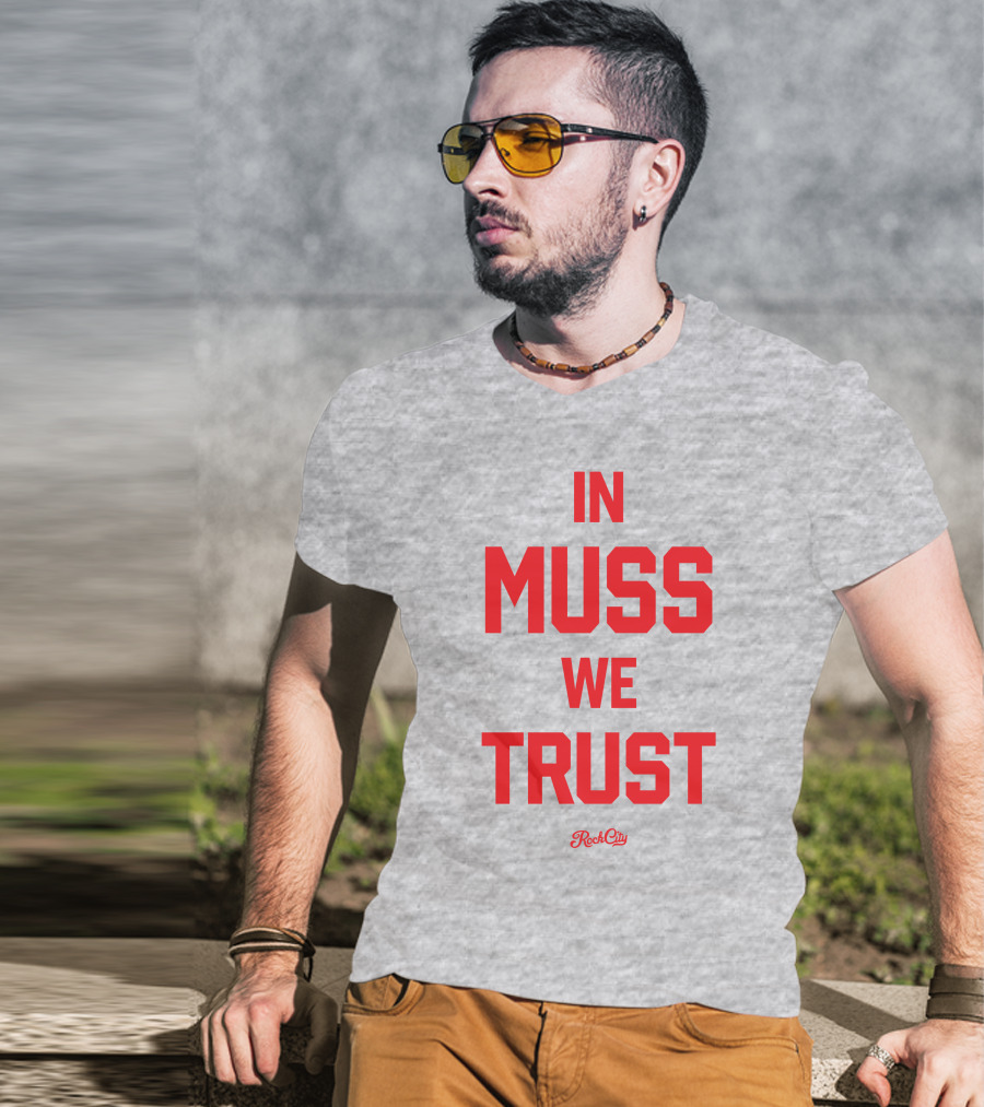 In Muss We Trust Rock City Grey T-Shirt