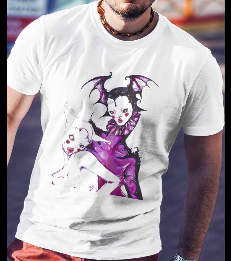 Jazmin Bean Carnage Fantasy Gothic Characters T-Shirt