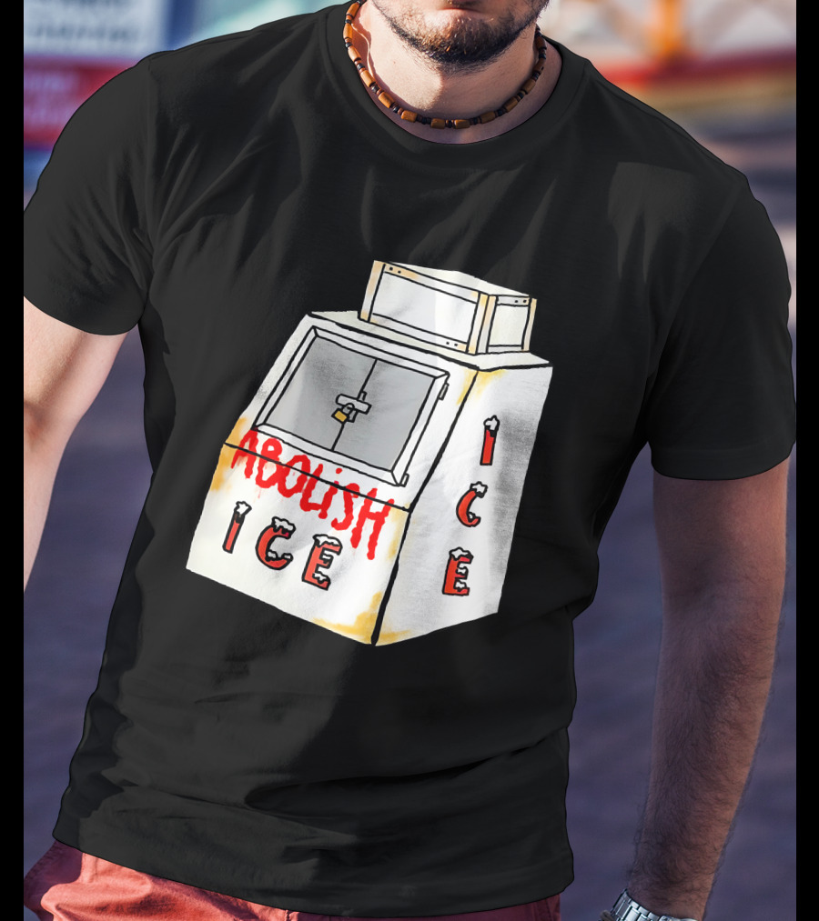 Abolish Ice Aoc Merch Ice Vending Machine T-Shirt