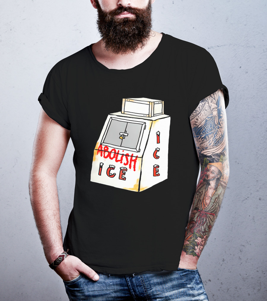 Abolish Ice Aoc Merch Ice Vending Machine T-Shirt
