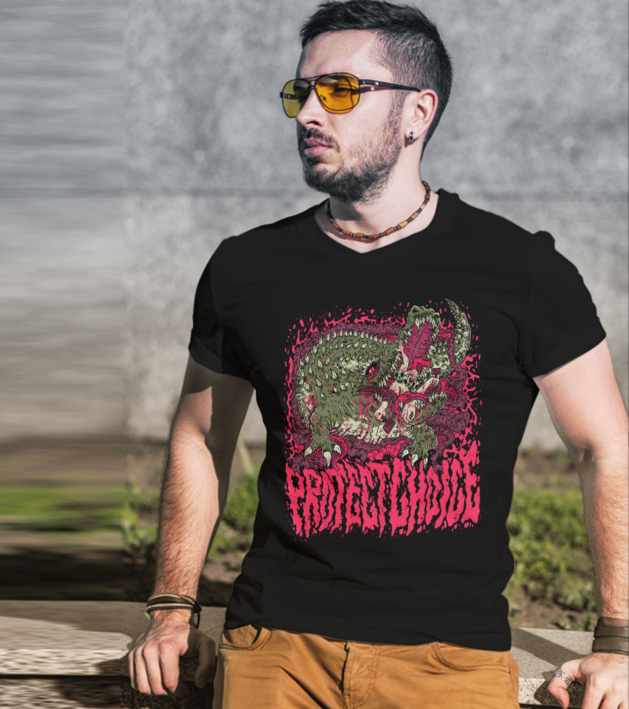 Gators Daily Merch Protect Choice Fierce Alligator T-Shirt
