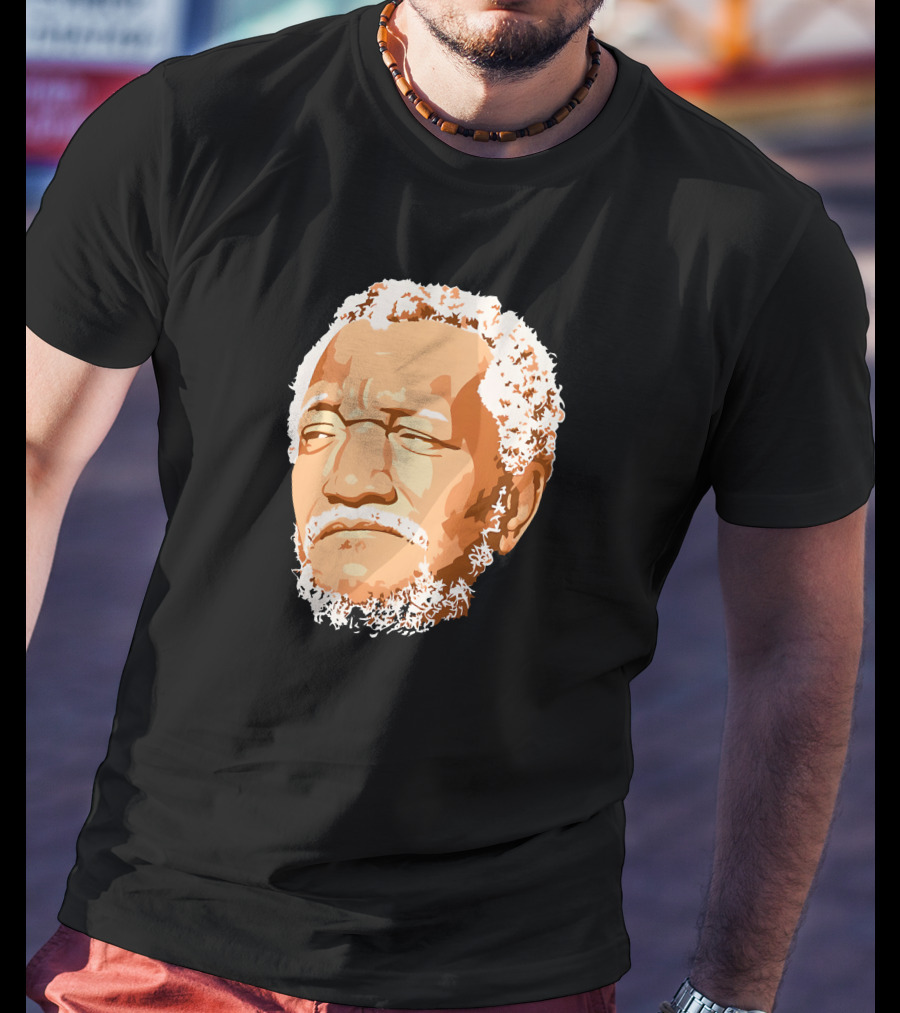 Redd Foxx Fred Sanford Iconic Comedian T-Shirt