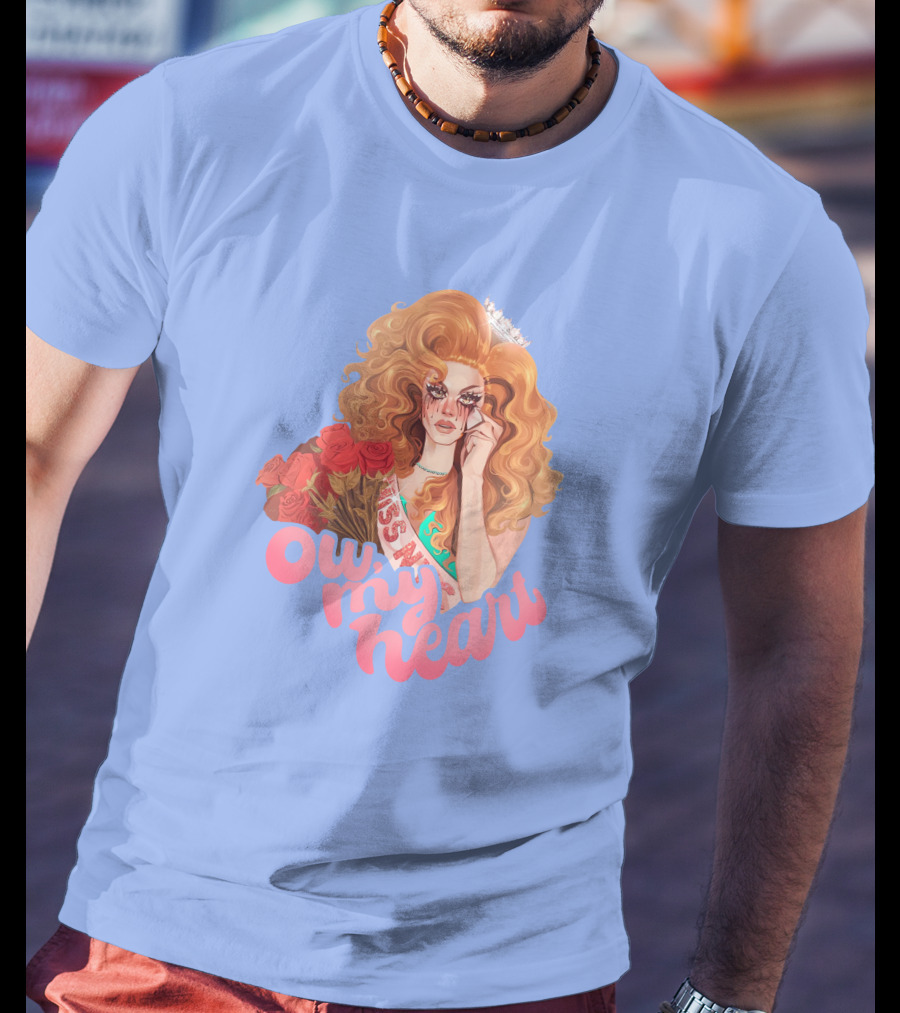 Ow My Heart Mybestjudy Pageant Roses T-Shirt