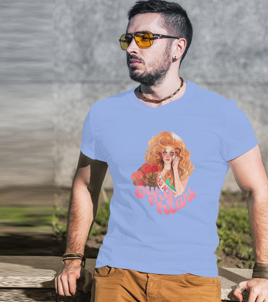 Ow My Heart Mybestjudy Pageant Roses T-Shirt