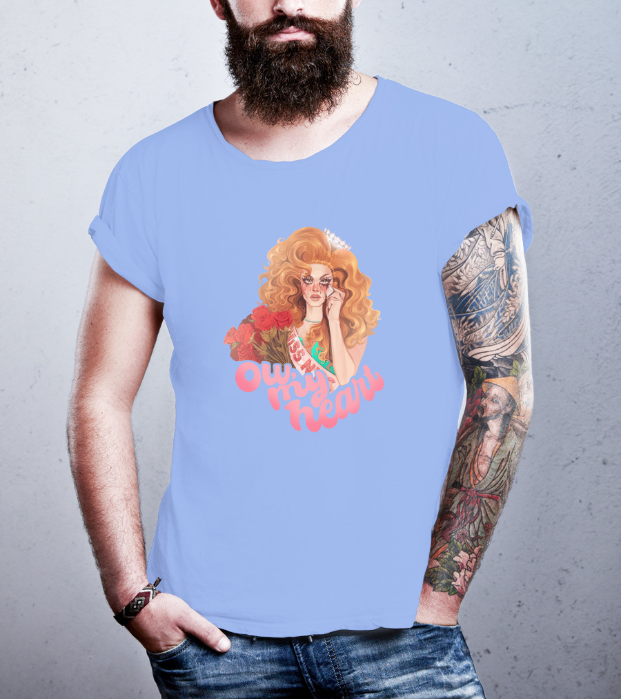 Ow My Heart Mybestjudy Pageant Roses T-Shirt