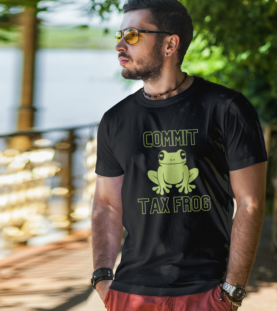 Commit Tax Frog Crewneck T-Shirt