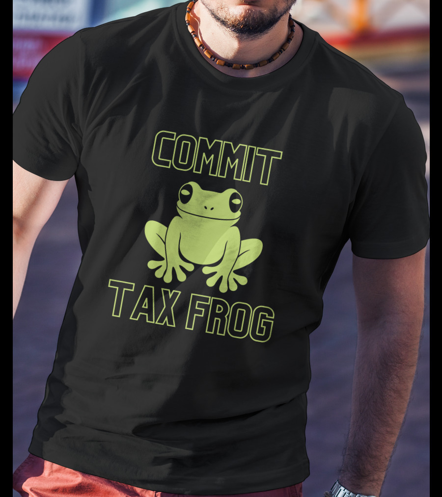 Commit Tax Frog Crewneck T-Shirt