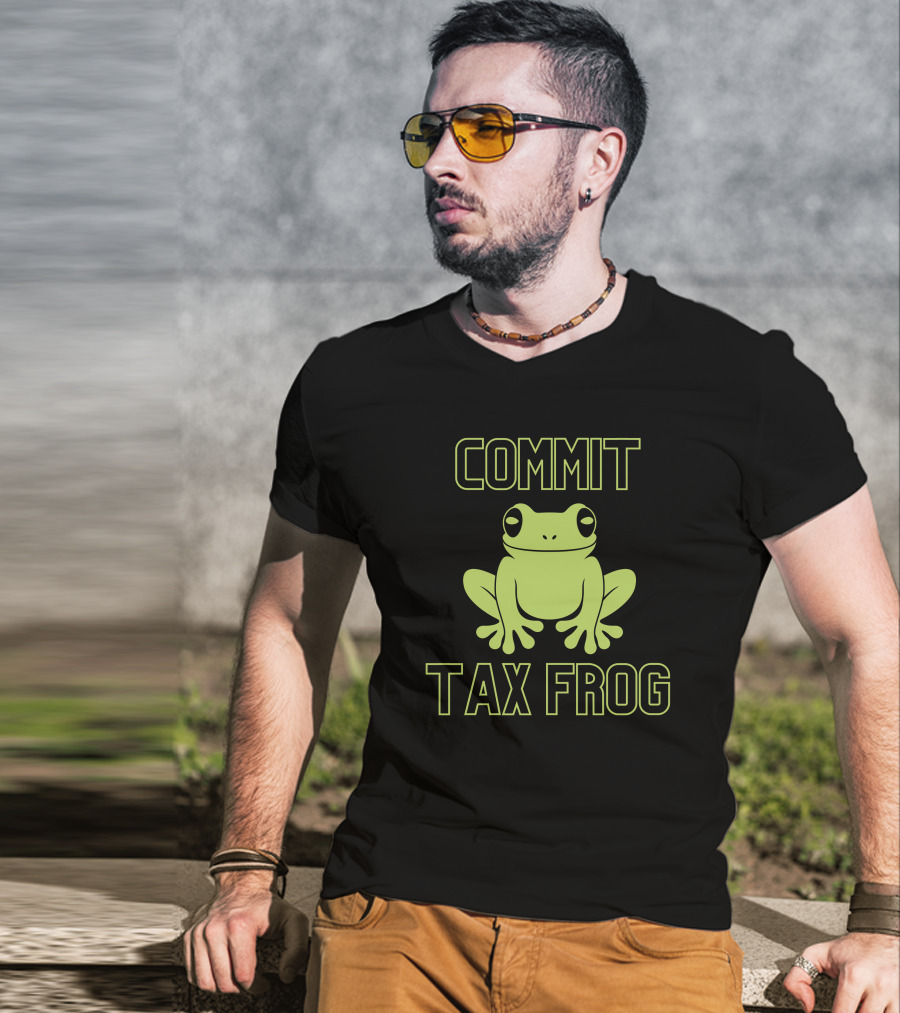 Commit Tax Frog Crewneck T-Shirt