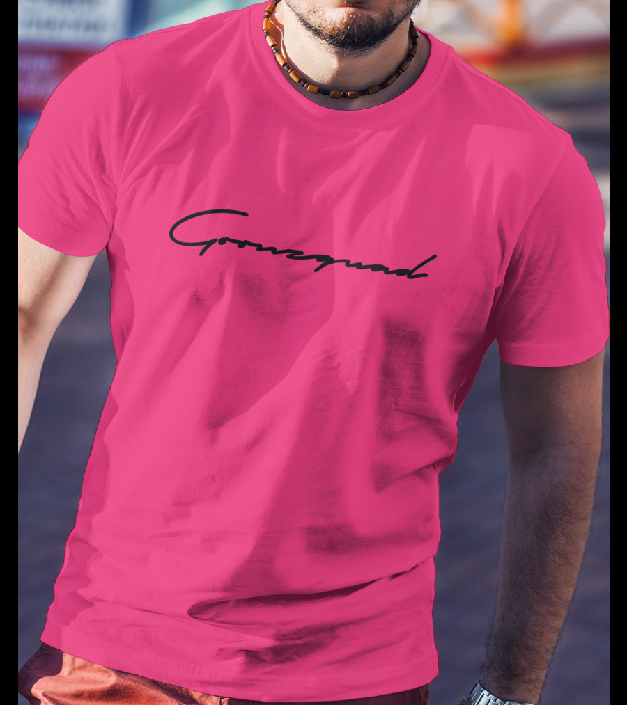 Cursive Goonzquad Red Lettering T-Shirt