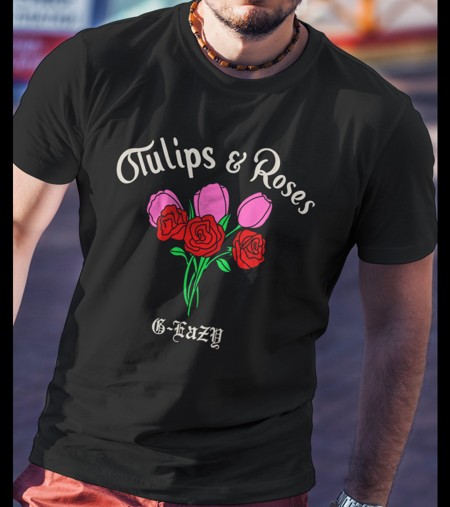Tulips And Roses G-Eazy Floral T-Shirt